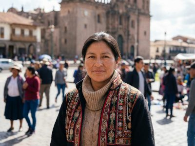 La chakana o cruz andina